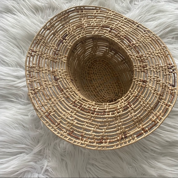 Boho Beachy Woven Sun Hat - Picture 4 of 4